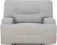 Signature Design by Ashley® Acklen Place Pewter Wide Seat Power Recliner-2