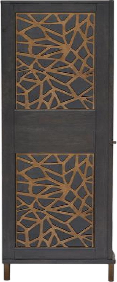Magnussen Home® Ryker Coventry Gray/Nocturn Black Display Cabinet-2