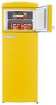 Unique® Appliances Classic Retro 22'' 7.5 Cu. Ft. Canary Yellow Top Freezer Refrigerator-4