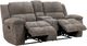Parker House® Buster Cabot Stone Manual Dual Reclining Loveseat with Console-1