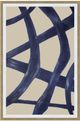 Moe's Home Collection Clarity Multi-Colored Abstract Ink Print Wall Decor-0