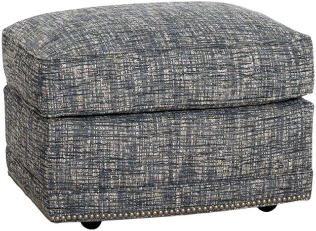 Smith Brothers Customizable 517 Ottoman with Casters-0