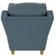 Best® Home Furnishings Customizable Prima Leather Power High Leg Recliner with Tilt Headrest and Honey Birch Legs-4