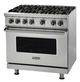 Viking® 5 Series 36'' Ivy Sealed Burner Pro Style Gas Range-2
