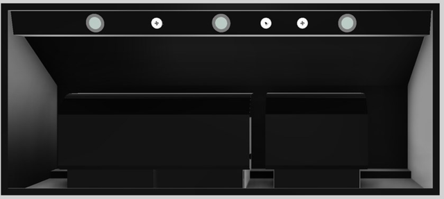 Vent-A-Hood® 48" Under Cabinet Range Hood-Black-2