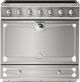 La Cornue CornuFé 90 Albertine 36" Stainless Steel Pro Style Induction Range-0