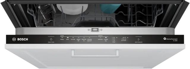 Bosch 800 Series 24" Custom Panel Top Control Built In Dishwasher-2