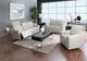 Futura Leather Myrtle Beige Power Reclining Sofa-0