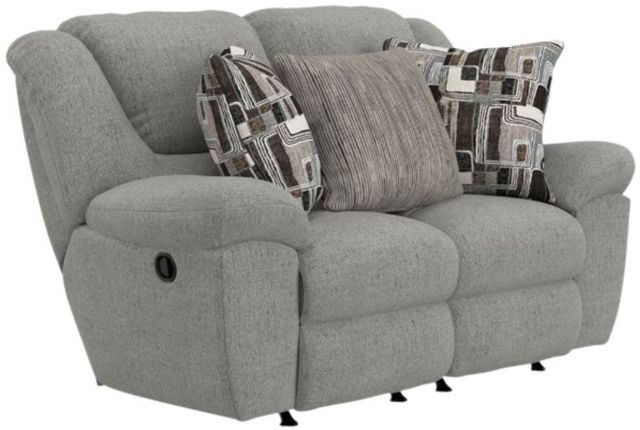 Catnapper® Trifecta Fawn/Nature Manual Rocking Reclining Loveseat