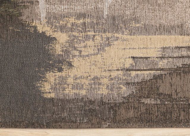 Kalora Interiors Cathedral Black/Brown 5'x8' Area Rug-3