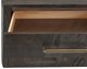 International Furniture Direct Black Balam Oil Black Nightstand-5