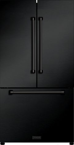 Thor Kitchen® Gordon Ramsay Series 36 in. 20.3 Cu. Ft. Matte Black Counter Depth French Door Refrigerator