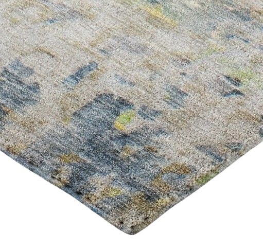 Dalyn™ Rug Company Kochi KC6 Blue 5'x8' Area Rug-2