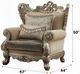 ACME Furniture Ranita Beige/Champagne Chair-2
