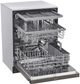 LG 24" Black Stainless Steel Built In Dishwasher with QuadWash™ and 3rd Rack -4