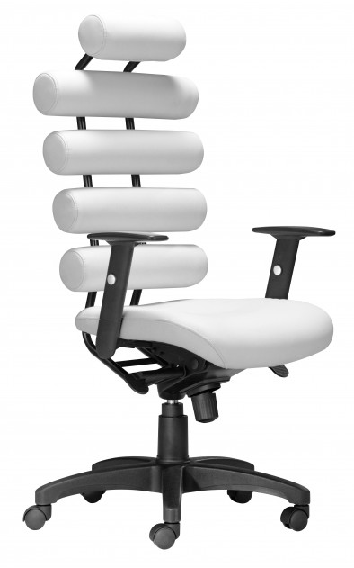Zuo® Modern Unico White Office Chair-0