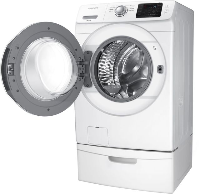 Samsung 4.2 Cu. Ft. White Front Load Washer-4