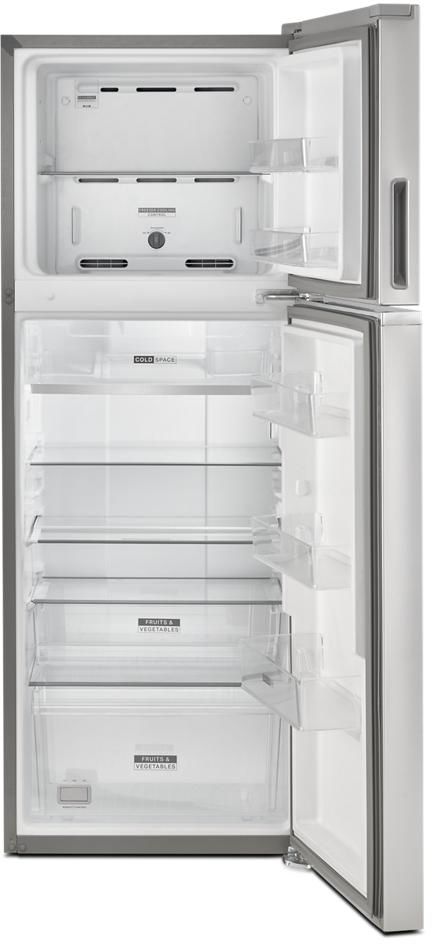 Whirlpool® 24" 12.9 Cu. Ft. Fingerprint Resistant Stainless Steel Counter Depth Top Freezer Refrigerator-1