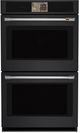 Café™ Professional Series 30” Matte Black Smart Double Electric Wall Oven with Convection-0