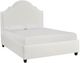 Bassett® Furniture Customizable Barcelona Upholstered Queen Panel Bed-0