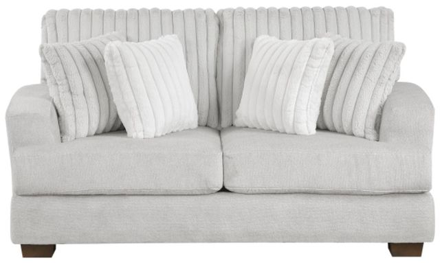 Homelegance® Santiago Light Gray Loveseat-2