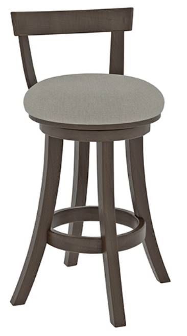 Country View Woodworking Customizable 24" Swivel Counter Chair-0