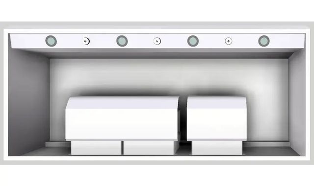 Vent-A-Hood® 54" White Wall Hood-2