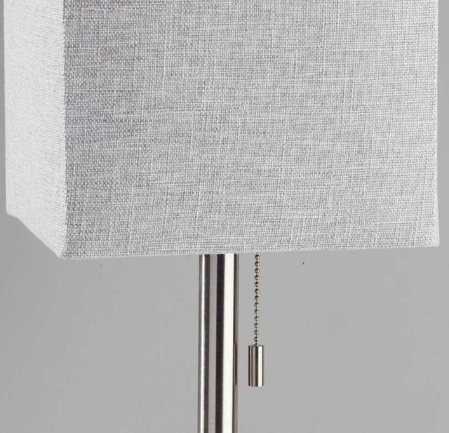 Adesso® Estelle Brushed Steel Table Lamp-1