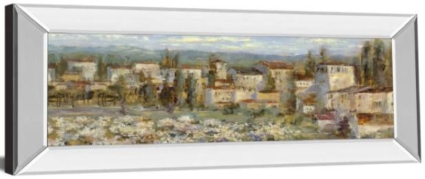 Classy Art Provencal Village II - Detail II by Longo Wall Art-1