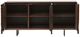 Dovetail Furniture Tavian Black/Dark Brown Sideboard-4