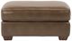 Flexsteel® Thornton Brown Cocktail Ottoman-1