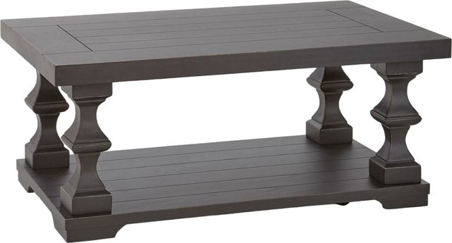Steve Silver Co. Dory Ebony Cocktail Table with Casters-0