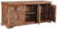 Porter International Designs Tahoe Harvest Brown Media Stand-2