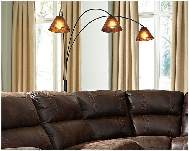 Signature Design by Ashley® Sharde Black Floor Lamp-1