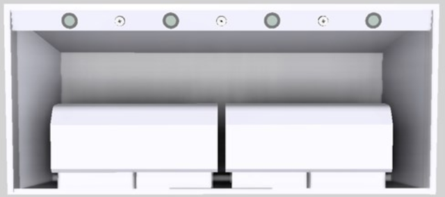Vent-A-Hood® Designer Series 54" White Wall Mounted Range Hood-1