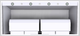 Vent-A-Hood® Designer Series 54" White Wall Mounted Range Hood-1