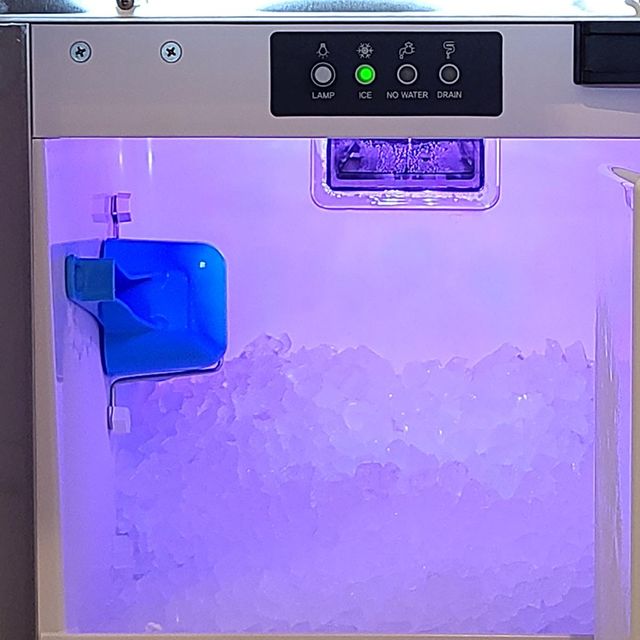XO 15" 85 lb. Panel Ready Built-In Ice Maker-2