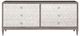 Vanguard® Furniture Make It Yours McGuire Silver Shimmer Dresser-1