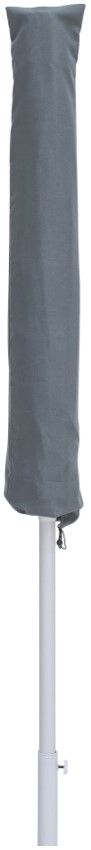 Meridian Furniture Amalfi Beige/White Aluminum Outdoor Patio Umbrella-2
