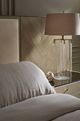 Caracole® Anthology Beige/Dry Martini Queen Upholstered Panel Bed with Wings-4