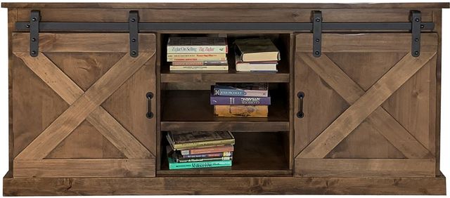 Legends Home Farmhouse Aged Whiskey 66" TV Console-3