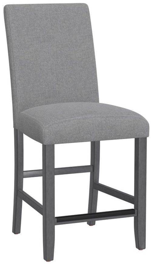 Emerald Home Seneca Gray Counter Stool-0