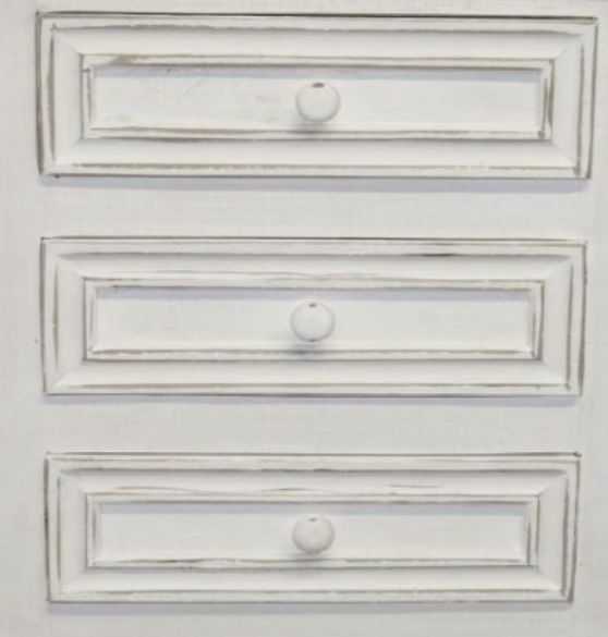 Million Dollar Rustic Oasis Weathered White Nightstand-1