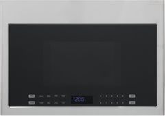 Haier 1.4 Cu. Ft. Black with Stainless Steel Over The Range Microwave