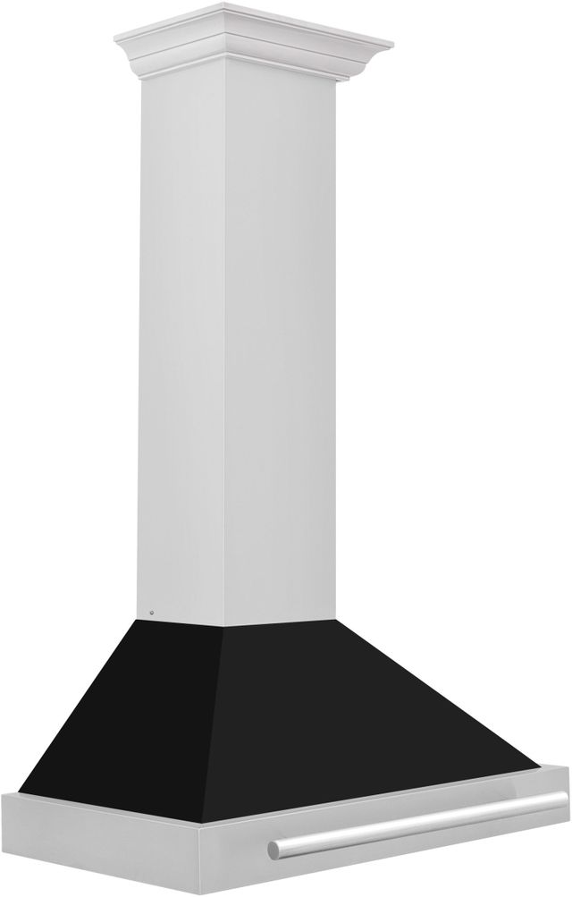 ZLINE 30" Black Matte Wall Mounted Range Hood -3