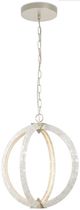 Currey & Company Arietta White Orb Chandelier-0