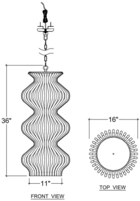 Bramble Kanoa Medium Pendant-2