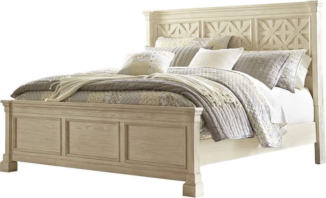 Signature Design by Ashley® Bolanburg Antique White California King Panel Bed-0