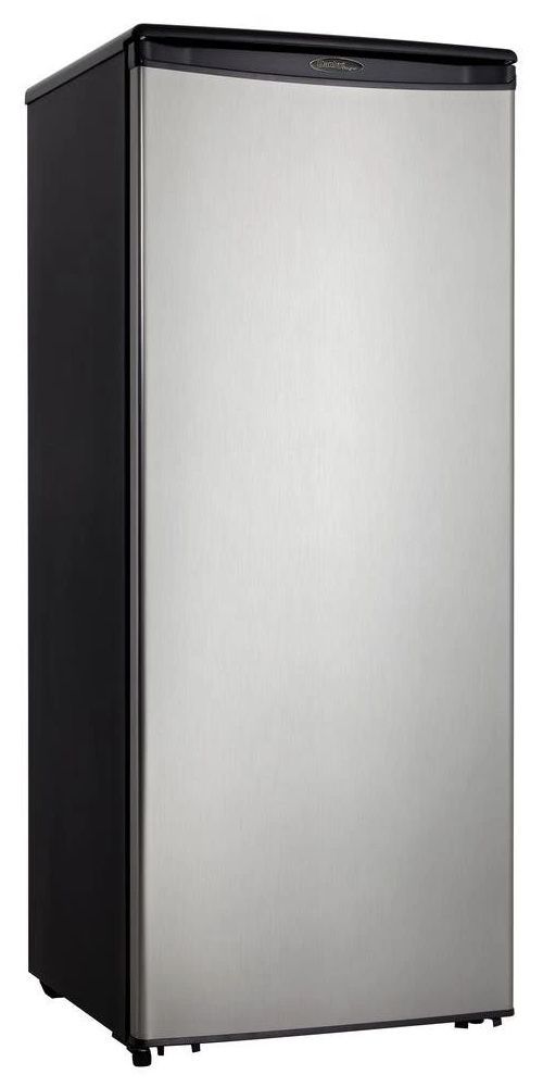 Danby® Designer® 11.0 Cu. Ft. Black with Stainless Steel Counter Depth Freezerless Refrigerator-2