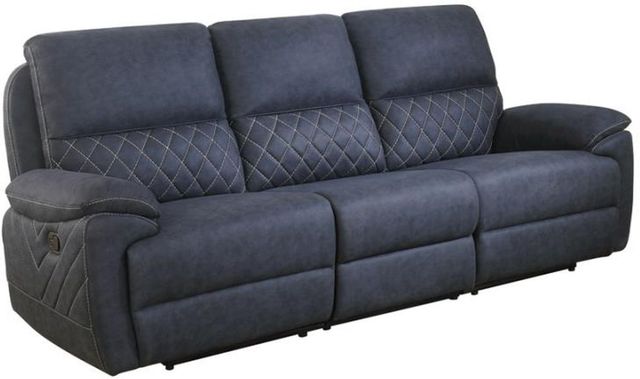 Coaster® Variel 3-Piece Blue Motion Sofa-0